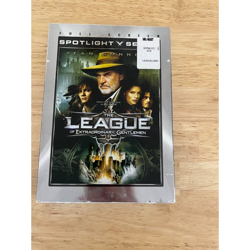The League Of Extraordinary Gentlemen Full Screen DVD Adventure Action Movie